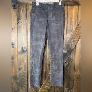 Murano Evan Extra Slim Fit Charcoal Camouflaged